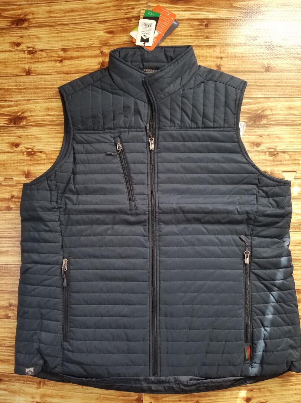 NWT Storm Creek Front Runner Eco Quilted Vest Navy Blue 2XL